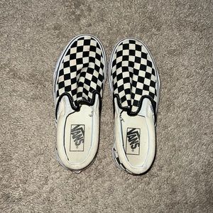 Checkered vans
